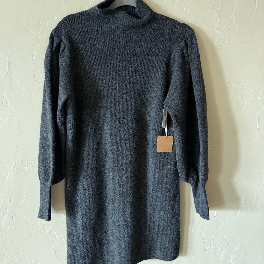 Blu Pepper Charcoal Knit Sweater